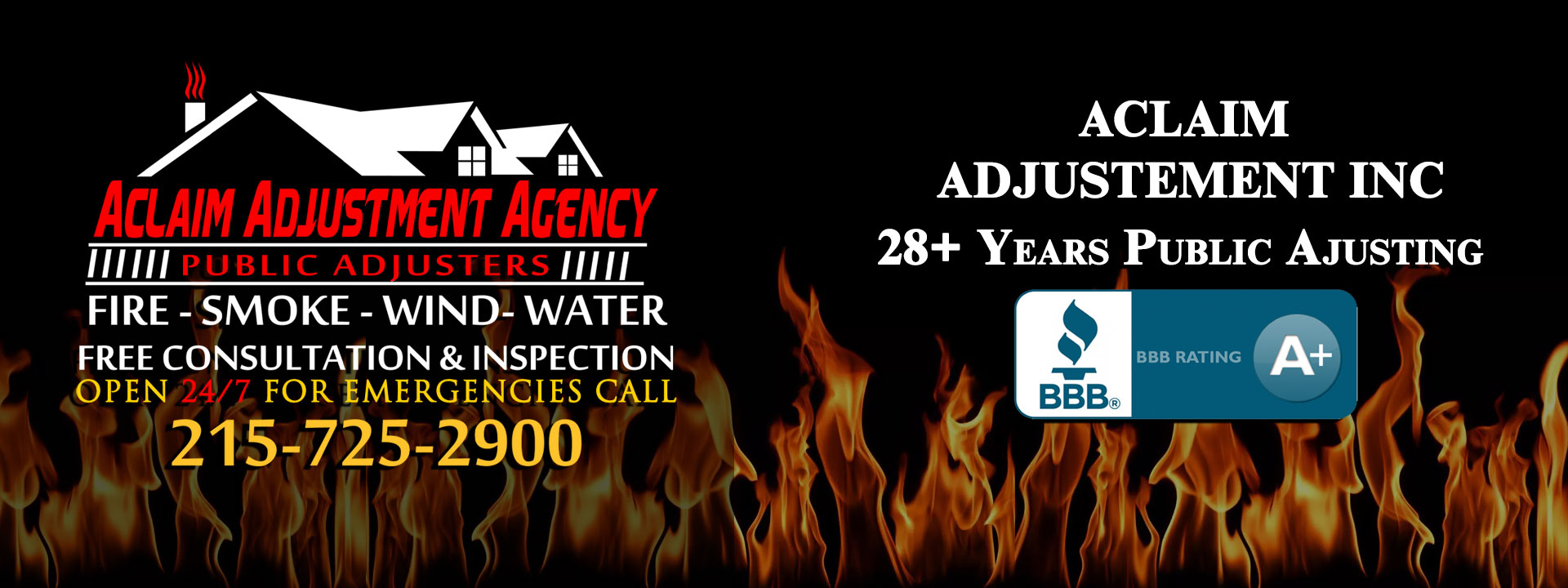 Public Claims Adjusters Mt Airy 19119 Germantown 19144 Chestnut Hill 19118 West & East Oak Lane 19126 Logan 19141 Olney 19120 Roxborough 19128